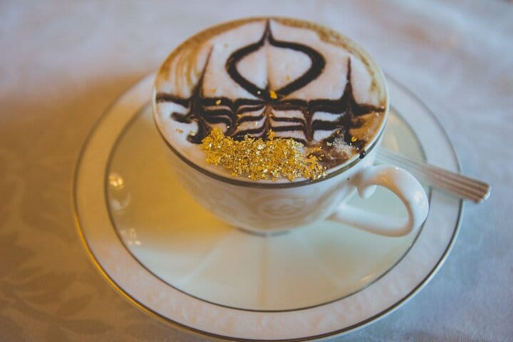 Gold Cappuccino at Emirates Palace