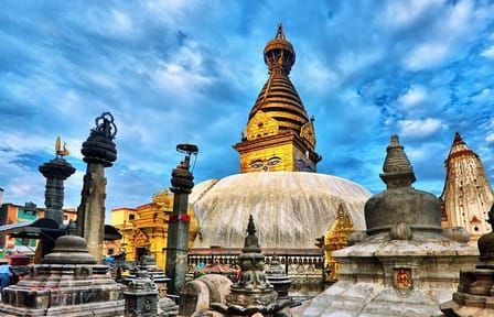 Explore Swayambhunath Stupa, Pashupatinath Temple and Bhaktapur Durbar Square