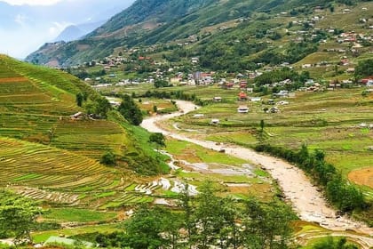 Mountain views & Muong Hoa valley trek –Private 2 days 1 night tour