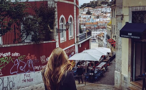 Professional Photography Session in Lisbon's Alfama District