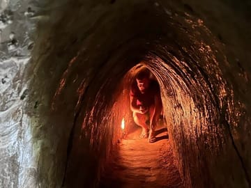Under the tunnels