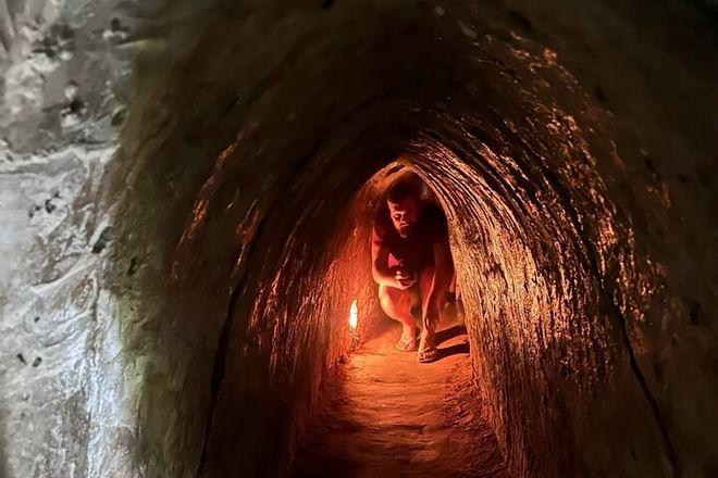 Under the tunnels