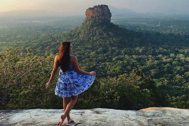 Sigiriya Rock Fortress and Cave Temples Private Day Trip