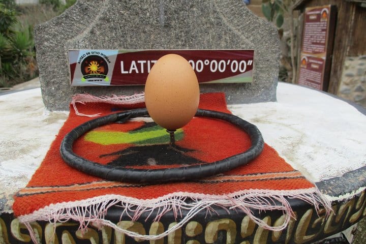 Fun experiments at the Mitad del Mundo Museum