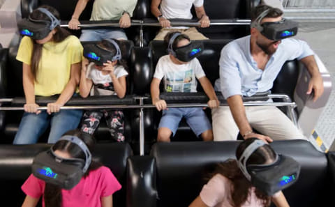 Virtual Reality Adventure at PlayDXB in Dubai Mall