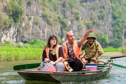 Small Group Ninh Binh Tour: Hoa Lu Tam Coc Full Day Tour from Hanoi