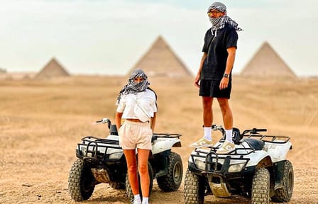 Camel Ride and ATV Adventure at Pyramids of Giza