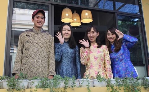 Ao Dai Rental Experience in Hoi An's Historic Streets