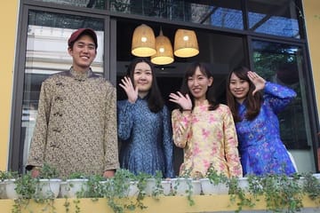 Ao Dai Rental Experience in Hoi An's Historic Streets