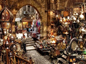 Khan Khalili Bazaar