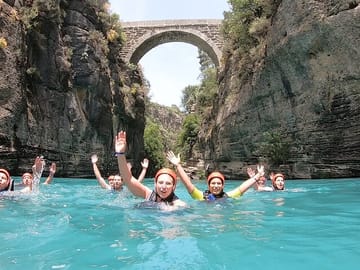 Canyoning, Rafting, and Zipline Adventure in Manavgat