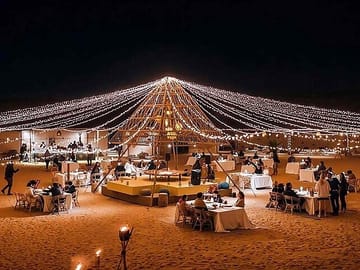 Quad Biking and BBQ Dinner with Live Show in Dubai