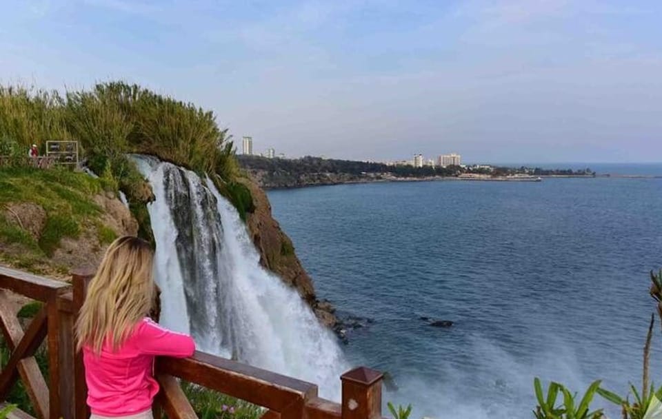 Antalya City Tour Waterfalls Boat Tour and Old Town from Belek
