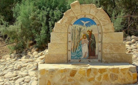 Bethany Baptism Site Tour at Jordan River from Dead Sea