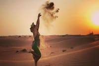 Charming Scenic Dune Safari ! Desert Safari with BBQ Dinner & Camp Activities.  9