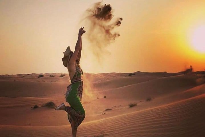 Charming Scenic Dune Safari ! Desert Safari with BBQ Dinner & Camp Activities.  9