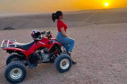 Marrakech day trip to DESERT for CAMEL ride, ATV, DINNER, SHOW