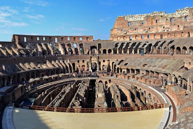 Colosseum arena floor