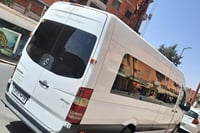 Private transfer back and forth for all evening