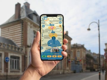 Amiens World of Jules Verne GPS App Walking Tour Mobile Game