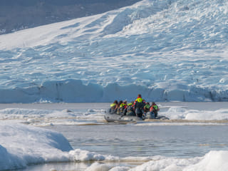 Fjallsarlon Zodiac Boat Tour & Glacier Hike, photo 8