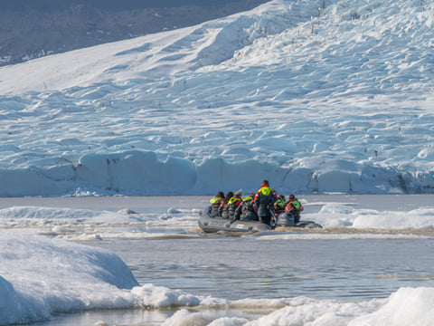 Fjallsarlon Zodiac Boat Tour & Glacier Hike, photo 8
