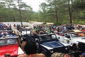 Off Road Safari; visiting Jesus Beach Kizkumu, Waterfall from Marmaris