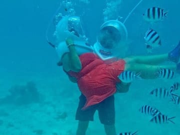 Underwater Sea Walk Adventure in Nungwi, Zanzibar