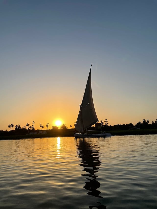 Visit to Karnak, Luxor Temples, Ride in Magnificent Felucca Sailing Boat,  2