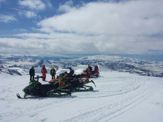 Landmannalaugar highland Snowmobiling tour, photo 16