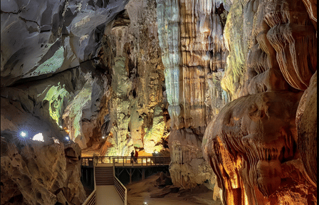 Phong Nha and Tien Son Cave Guided Adventure from Dong Hoi