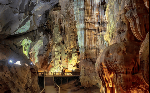 Phong Nha and Tien Son Cave Guided Adventure from Dong Hoi