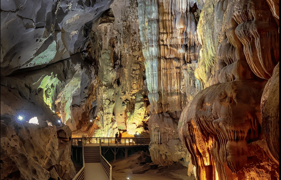 Phong Nha Cave and Tien Son Cave Guided Tour From Dong Hoi