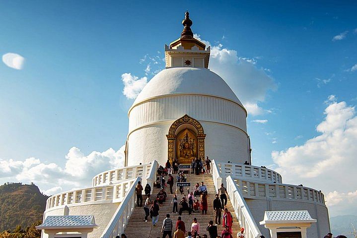 Private Hiking & Boating Tour to Peace Pagoda and Fewa Lake, Pokhara