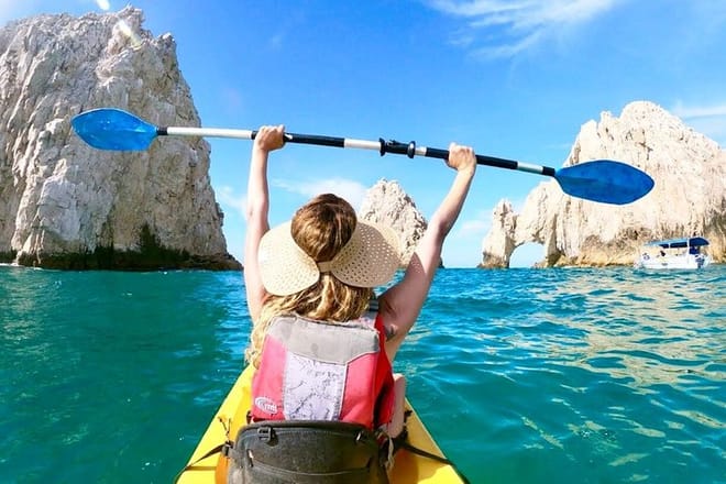 Cabo Kayak & Snorkel Adventure to the Arch with Glass Bottom 9
