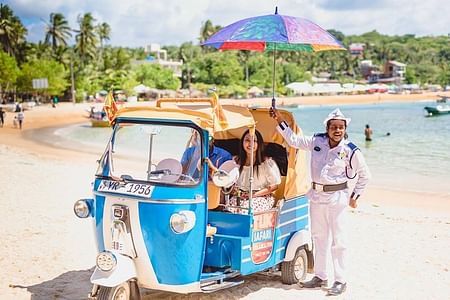 Sunset Beach Safari by TukTuk: Explore Galle’s Coastal Treasures