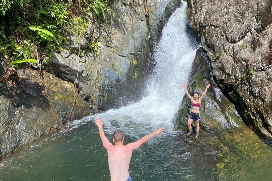 Half-Day El Yunque Rainforest Hike with Waterslide from Fajardo