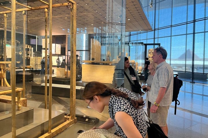 Grand Egyptian Museum Giza Pyramids Sphinx with tickets and Lunch