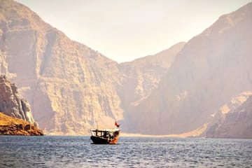 Full-Day Dhow Cruise and Snorkeling in Musandam from Dubai
