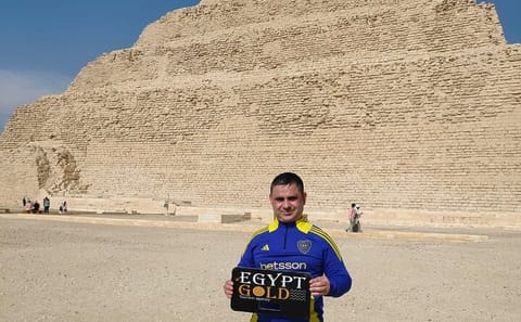 Cultural Tour of Giza Pyramids and Saqqara with Camel Ride