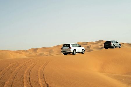 Morning Desert Safari In Red Dunes