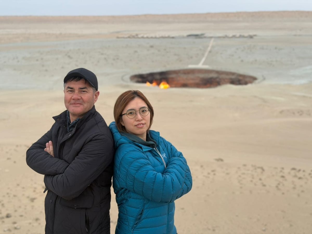 Flames & Marble: A 2-Day Journey Through Turkmenistan
