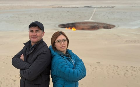 Flames & Marble: A 2-Day Journey Through Turkmenistan