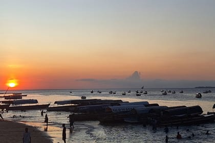 Zanzibar Sunset Dhow Cruise from Stone town with Drinks, Snacks & Music