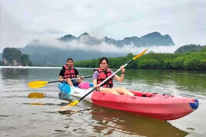 Krabi Sea Kayaking Tour Adventure at Ao Thalane