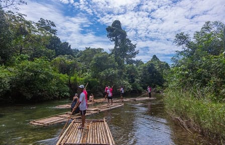 2 Days Raft, Ride, & Rescue Elephant Program in Khaolak