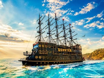 Gonster Deluxe Boat with transfer from Kemer and Antalya