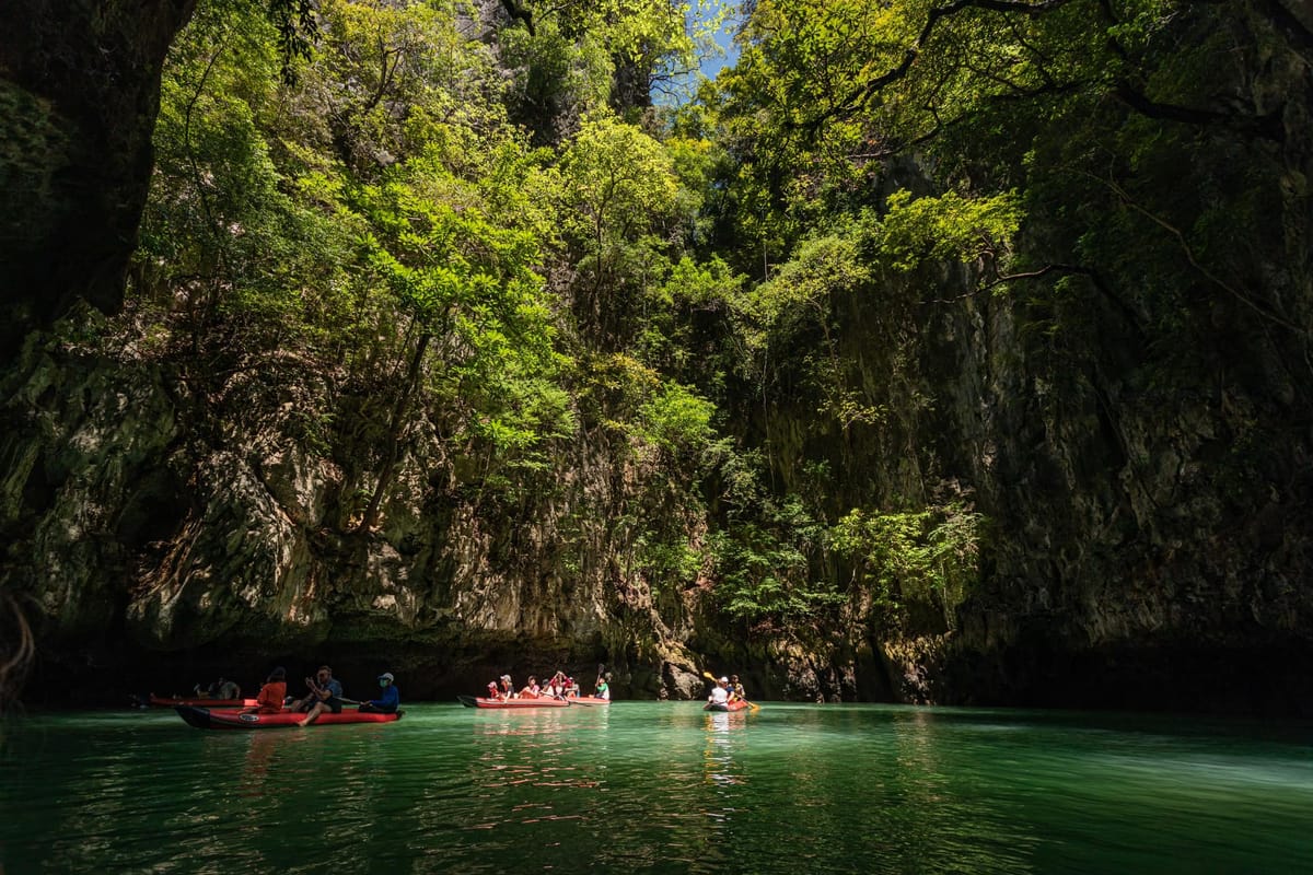 Phuket to James Bond island & Phang Nga Bay tour by private long tail boat