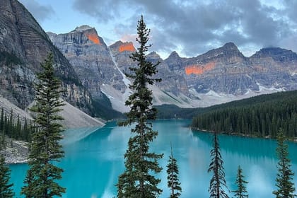 Shuttle from Canmore and Banff to Lake Louise and Moraine Lake
