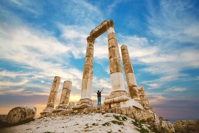 Amman: Private Panoramic Tour and Local Meal-Optional Wine Taste  7